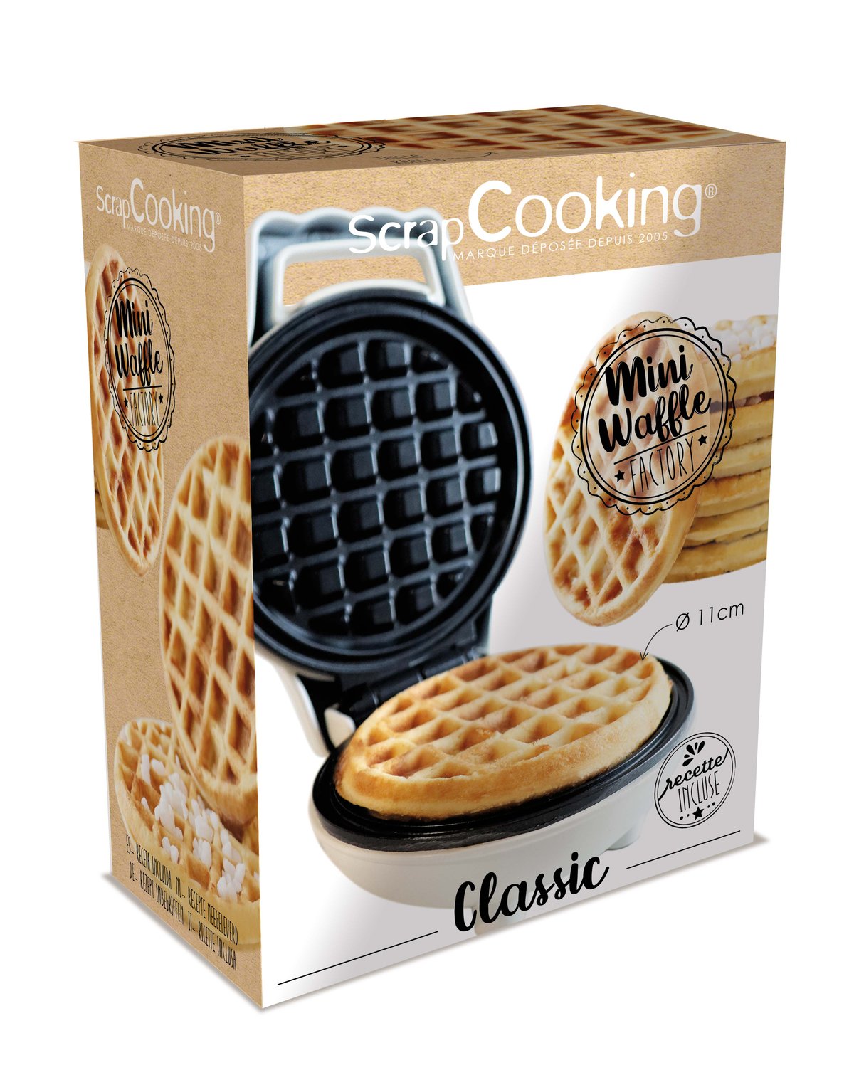 SCRAP COOKING Mini wafels classic