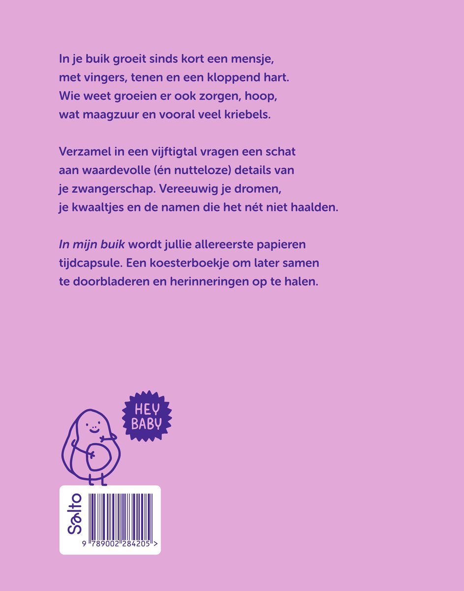 Hey Baby! In mijn buik - Laura van Bouchout en Eva Mouton