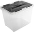 SUNWARE  Onyx opbergbox 15L - transparant antraciet