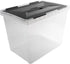 SUNWARE  Onyx opbergbox 40L - transparant antraciet
