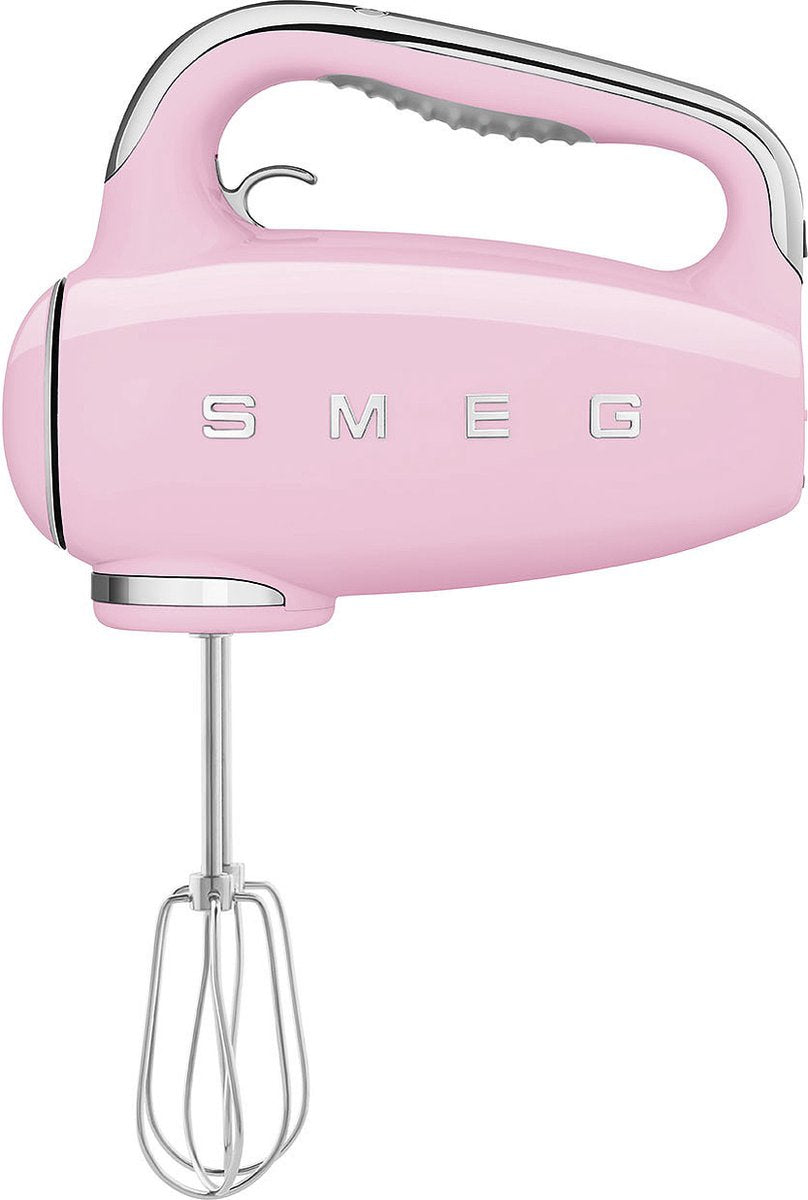 SMEG Handmixer met acc.- roze