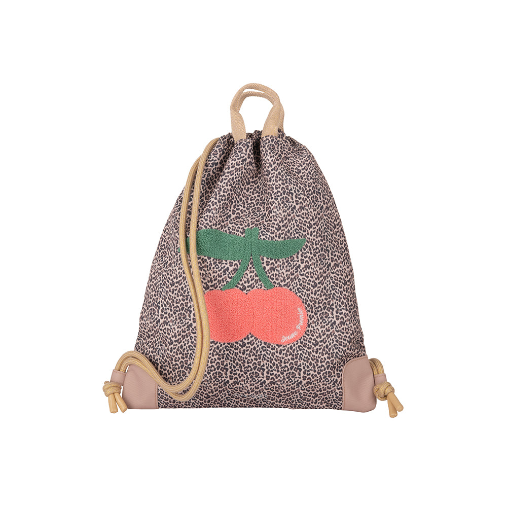 JEUNE PREMIER City bag rugzak -  Leopard Cherry
