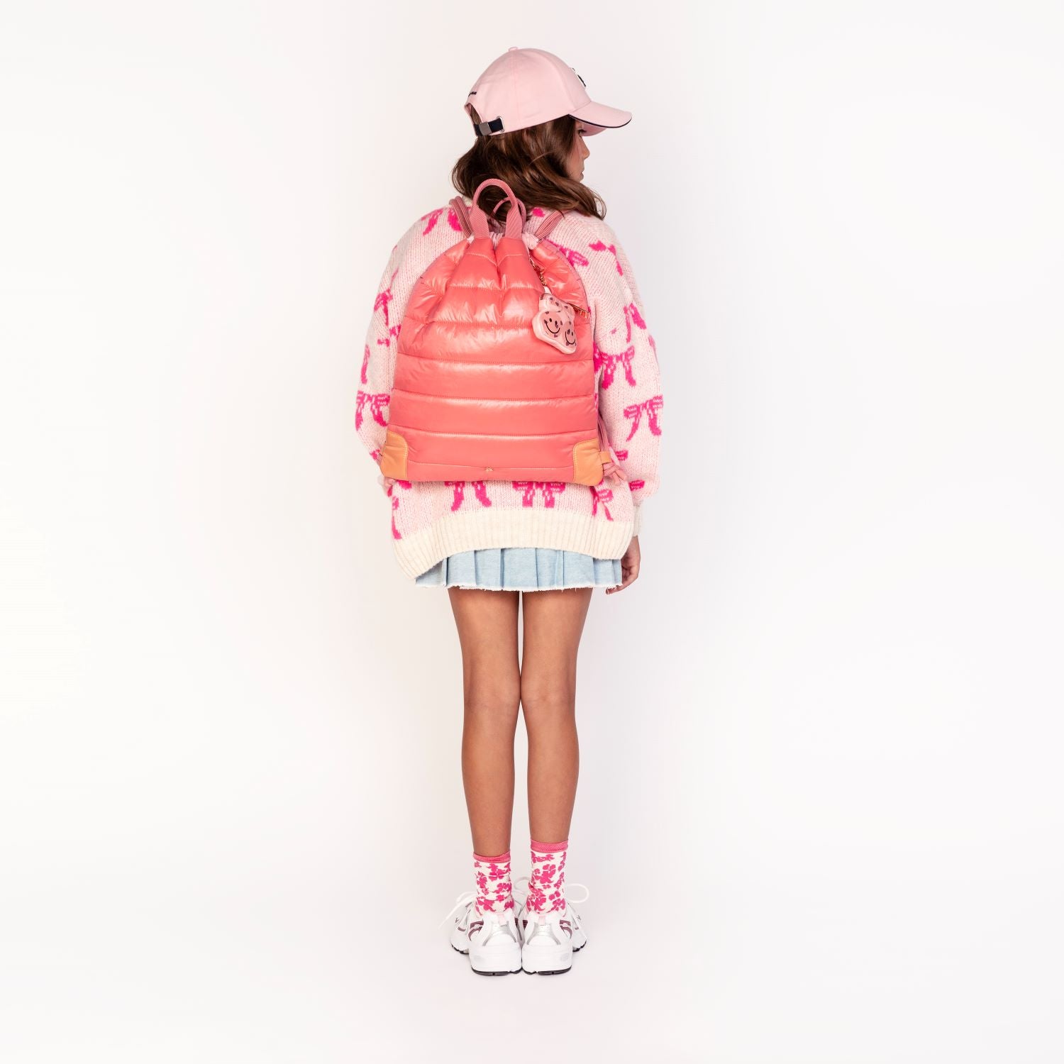 JEUNE PREMIER Popcorn City bag rugzak- Puffer Pink