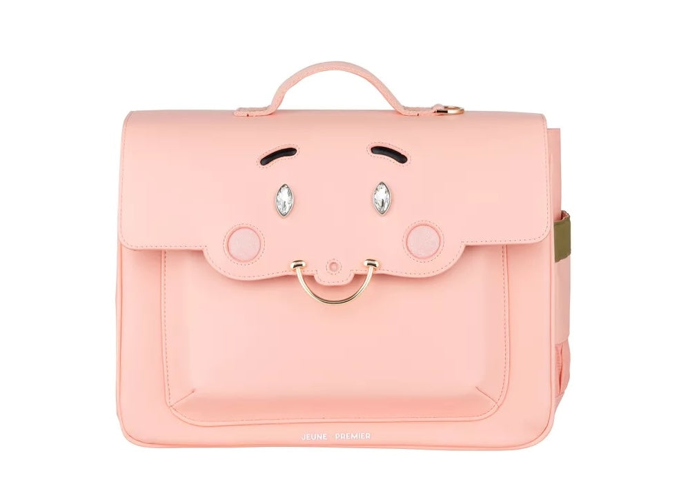 JEUNE PREMIER Popcorn It bag schooltas midi - BFF Pink