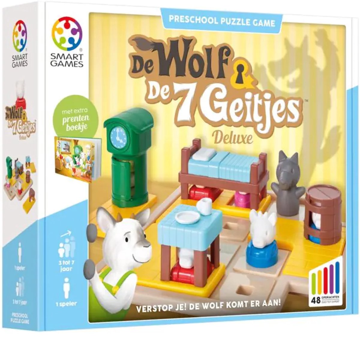 SMART Games- De Wolf en de 7 Geitjes