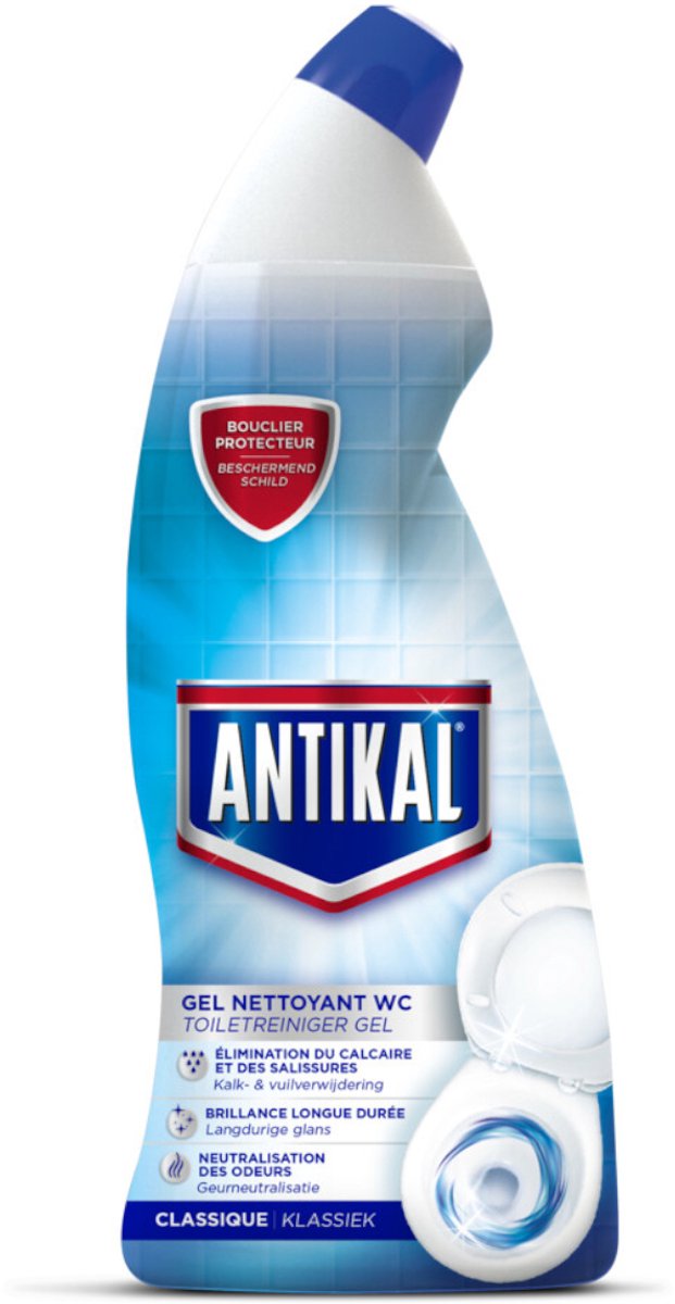 ANTIKAL Toilet gel 750ml - klassiek