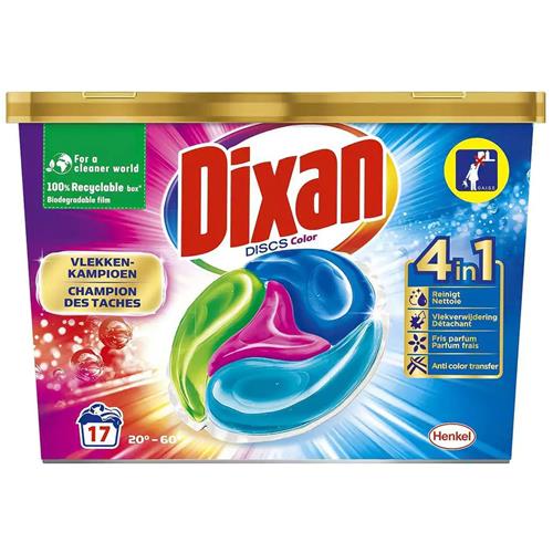 DIXAN Was discs 17sc/425gr - color 4in1