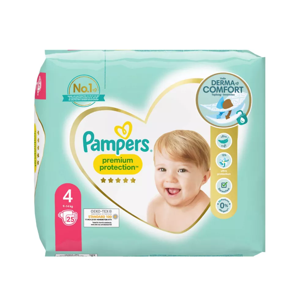 PAMPERS Luiers premium protection S4 - 25st.