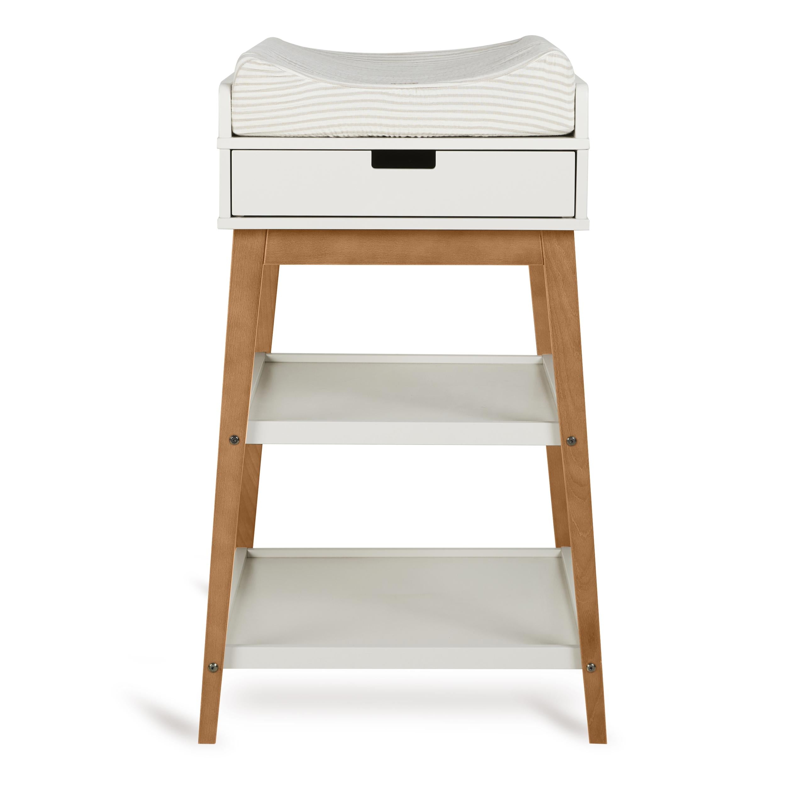 QUAX Hip luiertafel + lade - clay/ walnut