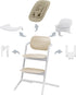 CYBEX Lemo 4in1 eetstoel - zand/ wit
