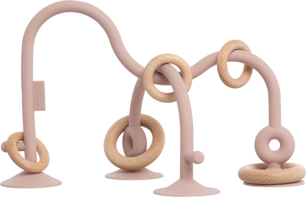 BABY'S ONLY Kralenspiraal - oud roze