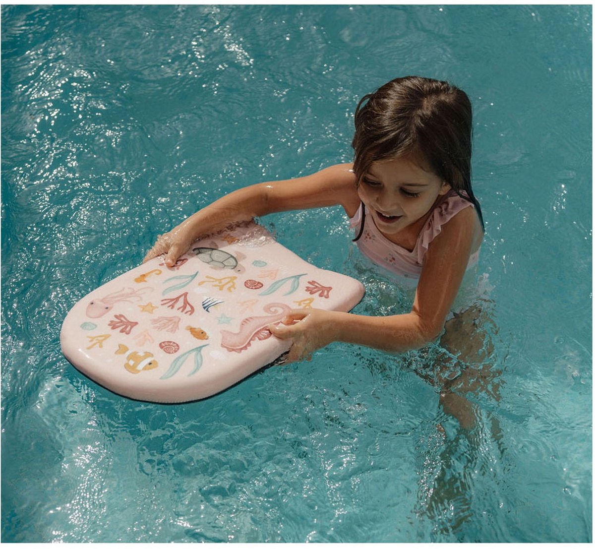 LITTLE DUTCH Ocean Dreams kickboard - roze