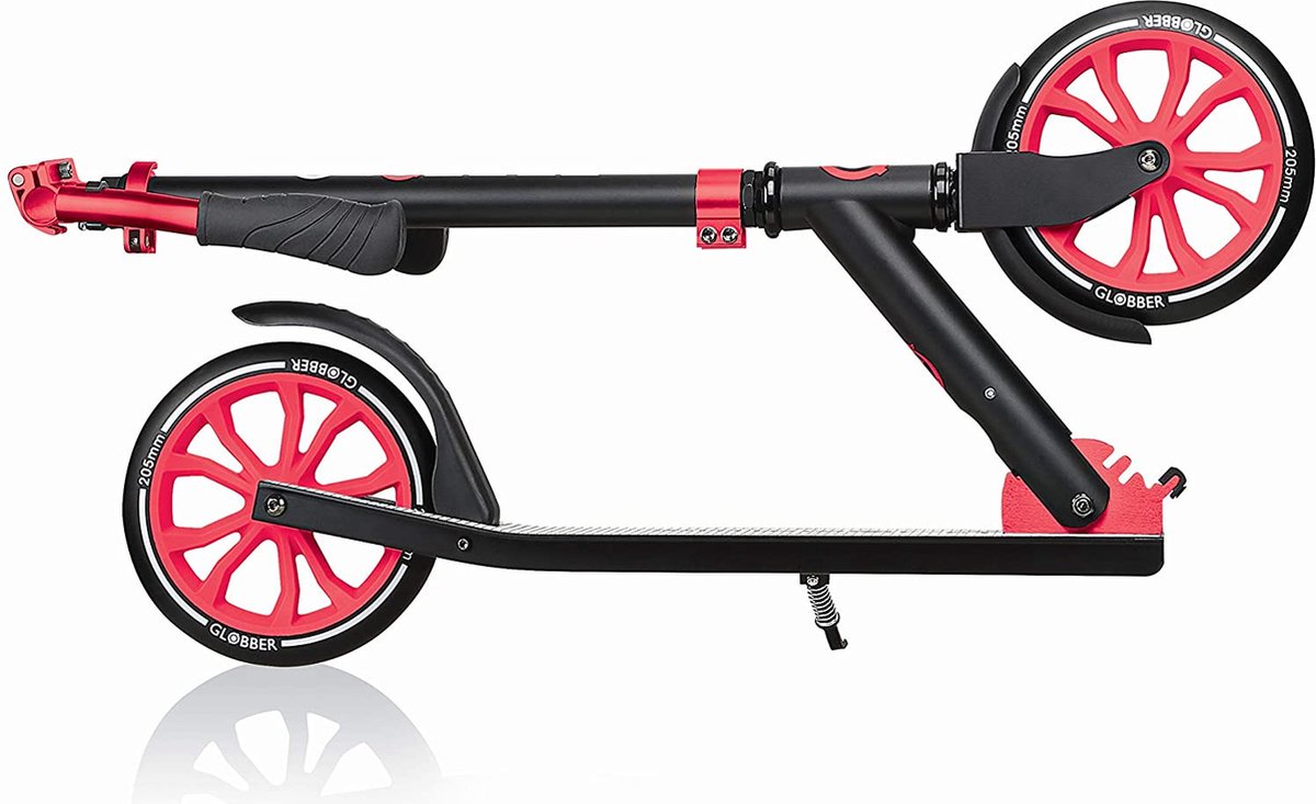 GLOBBER NL 500-205 fun scooter - zwart/ rood