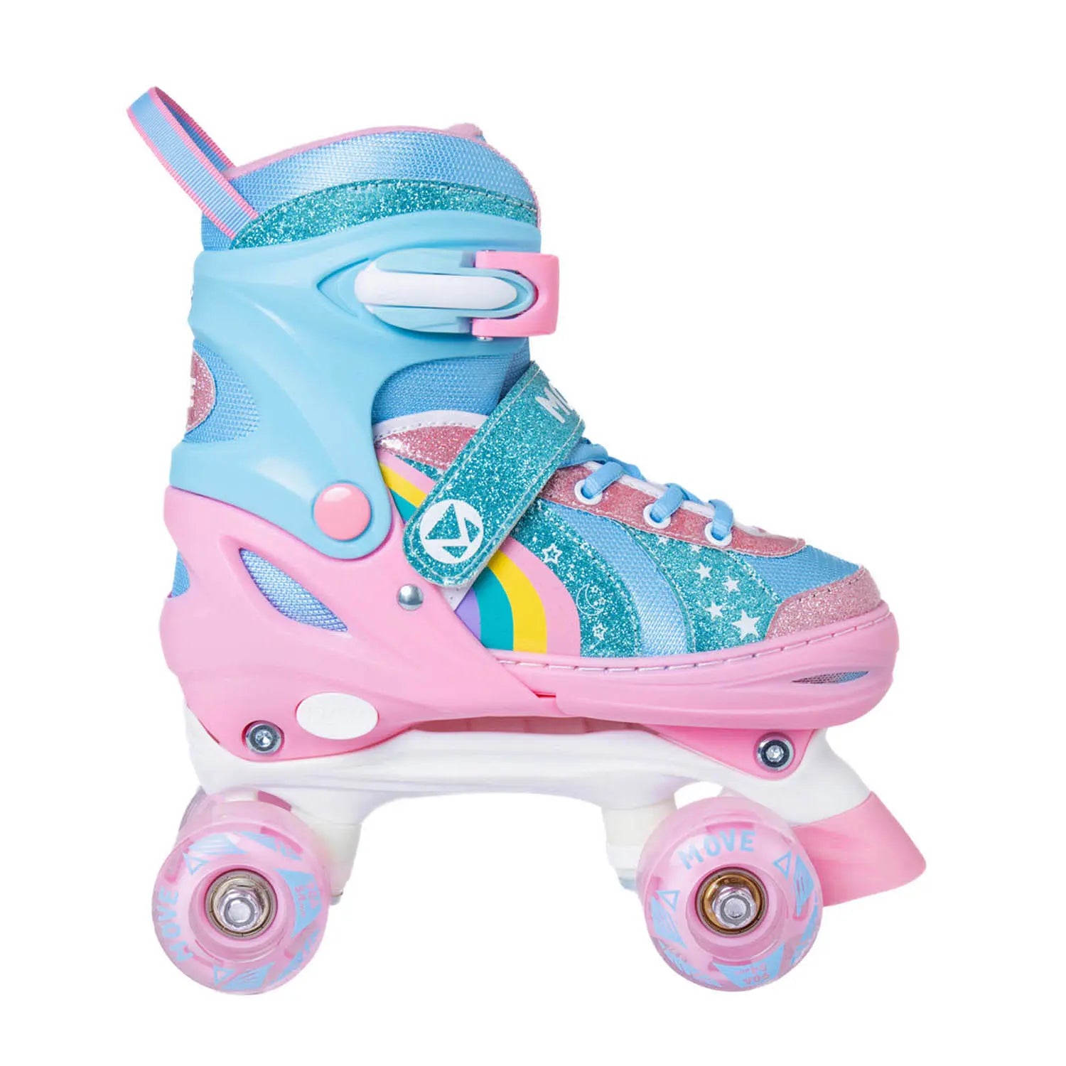MOVE Quad rolschaatsen - rainbow - M 34/37