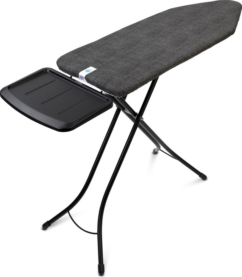 BRABANTIA Strijkplank - C 124x45cm - denim black + mouwplank