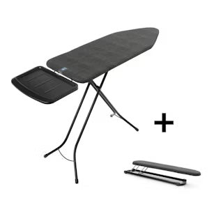 BRABANTIA Strijkplank - C 124x45cm - denim black + mouwplank