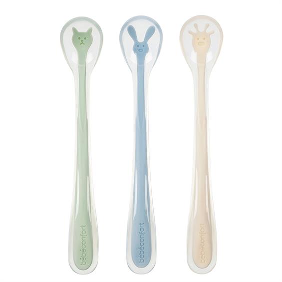 BEBE CONFORT Zachte lepels silicone - 3st.