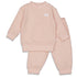 FEETJE Pyjama wafel - oud roze - 104