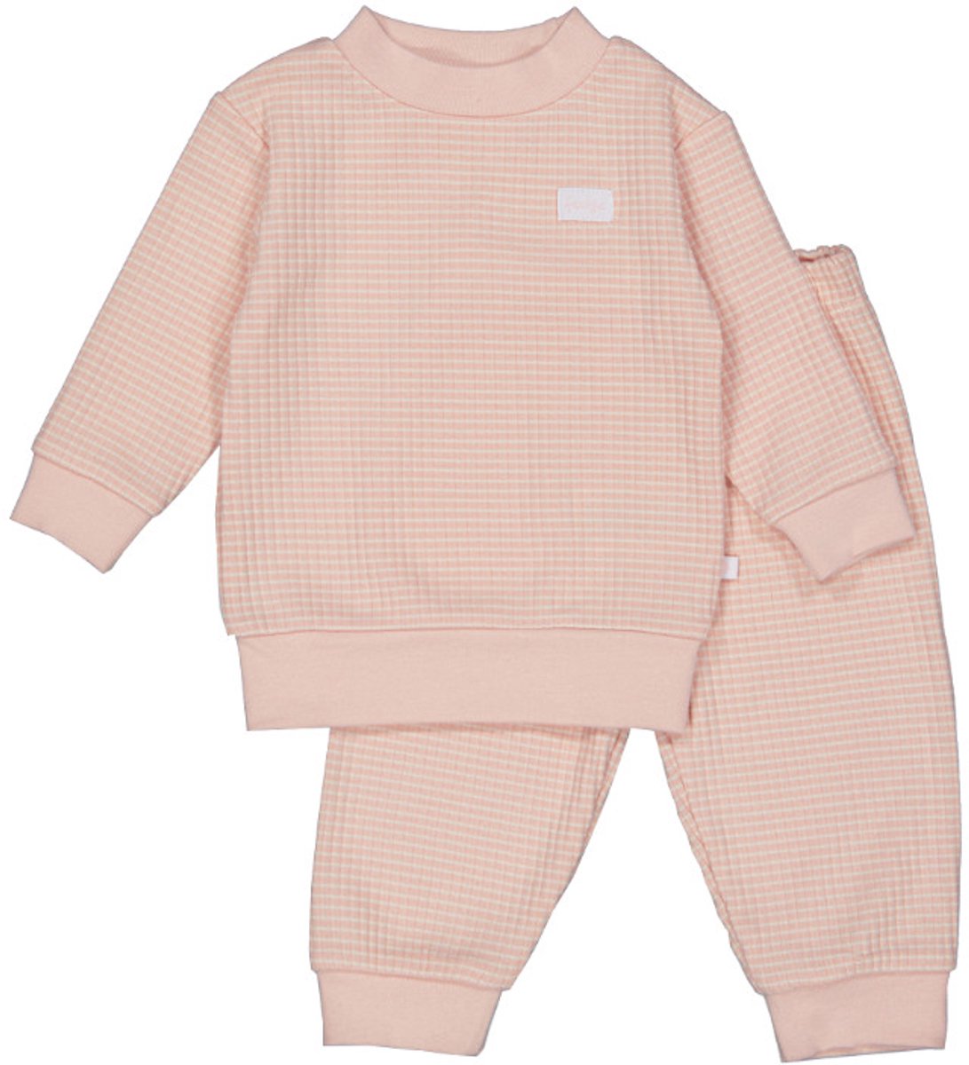 FEETJE Pyjama wafel - oud roze - 110