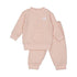 FEETJE Pyjama wafel - oud roze - 122