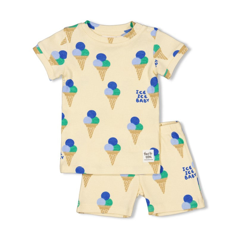 FEETJE Summerwear Gino Gelato set - geel - 128
