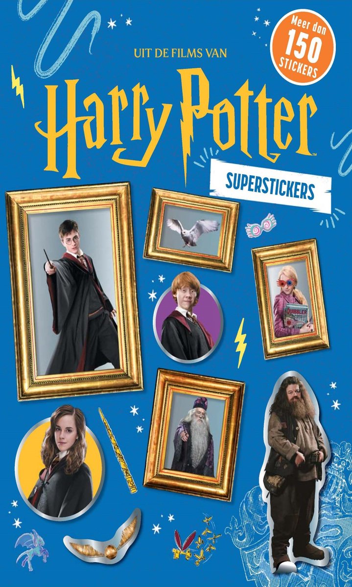 Harry Potters - Super stickers +150st.