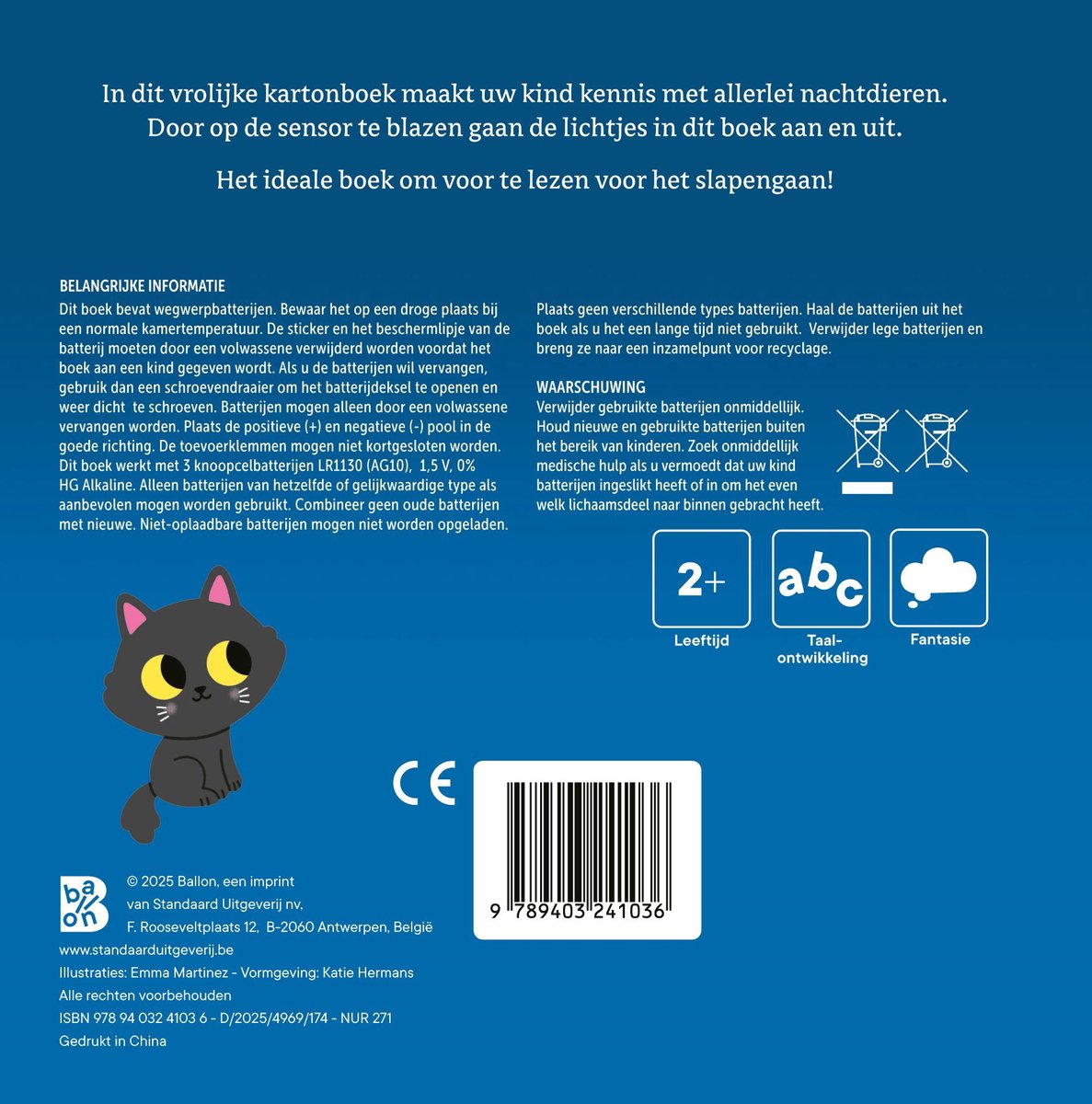 Lichtjesboek - Dieren in de nacht