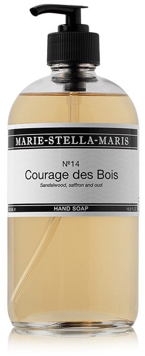 MARIE STELLA MARIS Handzeep 500ml glas -   No. 07 Voyage Vetiver