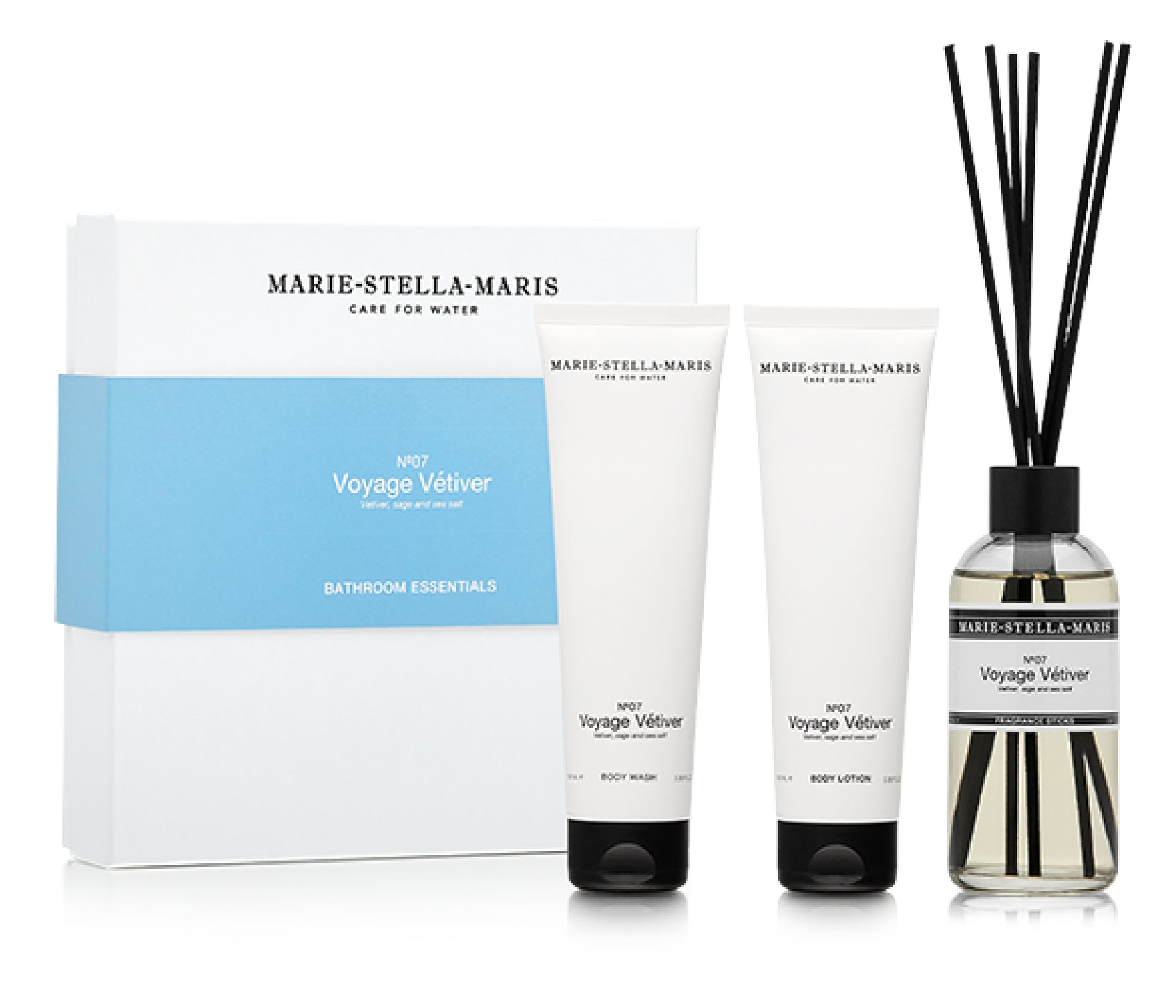 MARIE STELLA MARIS Bathroom Essentials set - No. 07 Voyage Vetiver TU UC