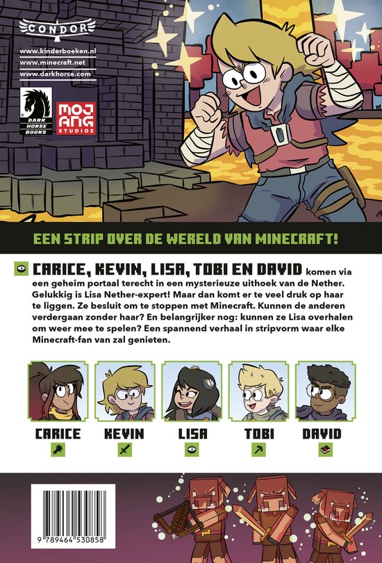 Minecraft 3.- De strip - Sfé R. Monster