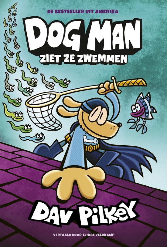 Dog Man - Dog Man ziet ze zwemmen - Dav Pilkey
