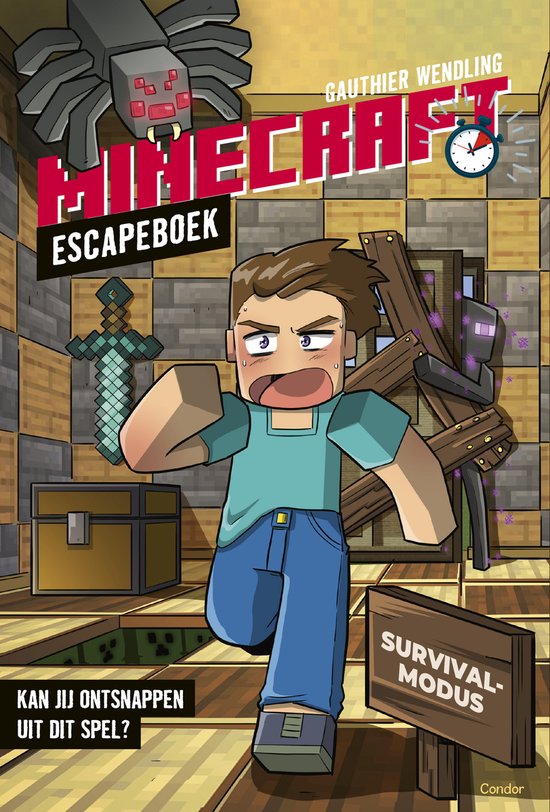 Minecraft escapeboek - Gauthier Wendling