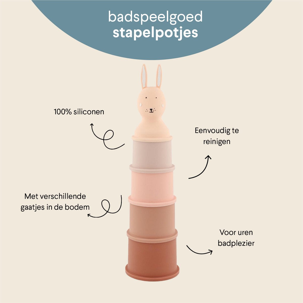 TRIXIE Mrs. Rabbit - Stapelpotjes