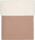 KOEKA Faro wiegdeken - 75x100cm - teddy caffe