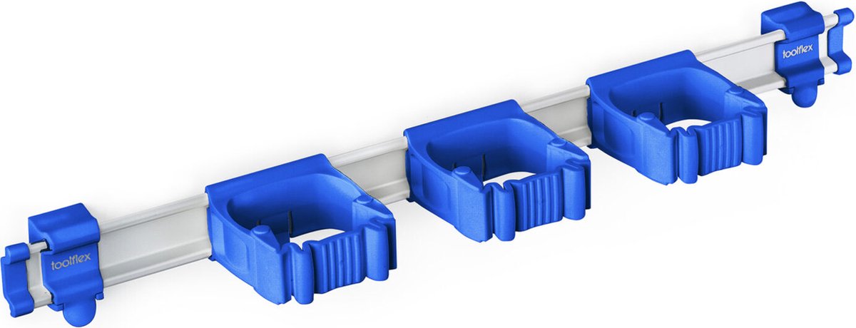 TOOLFLEX ONE - Rail 54cm m/ 3 houders - blauw