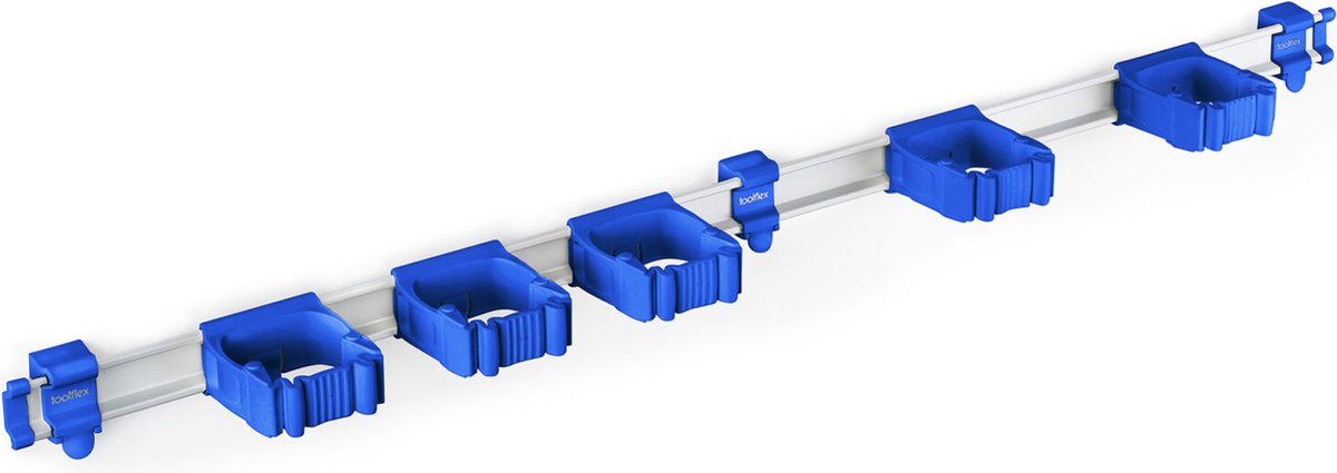 TOOLFLEX ONE - Rail 54cm m/ 5 houders - blauw