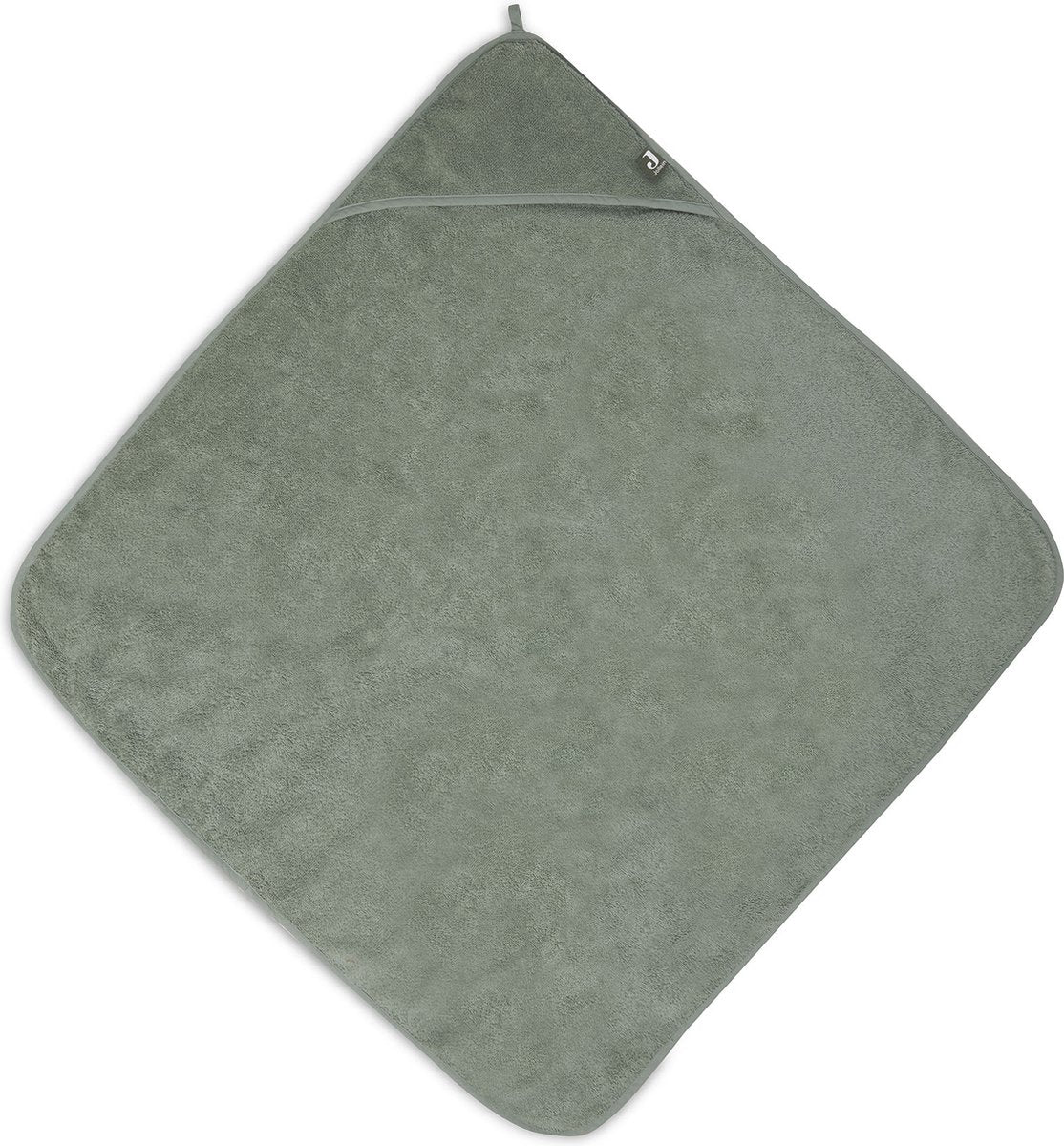 JOLLEIN Badcape badstof - 75x75cm - Ash Green