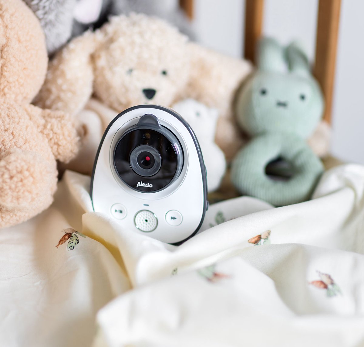 ALECTO DVM-150C extra camera voor babyfoon - wit/ antraciet