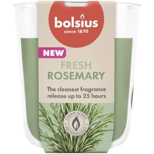 BOLSIUS Geurkaars in glas - rozemarijn
