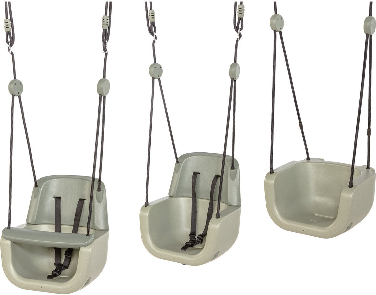 DICE Babyzitje 3in1 - groen/ l. groen