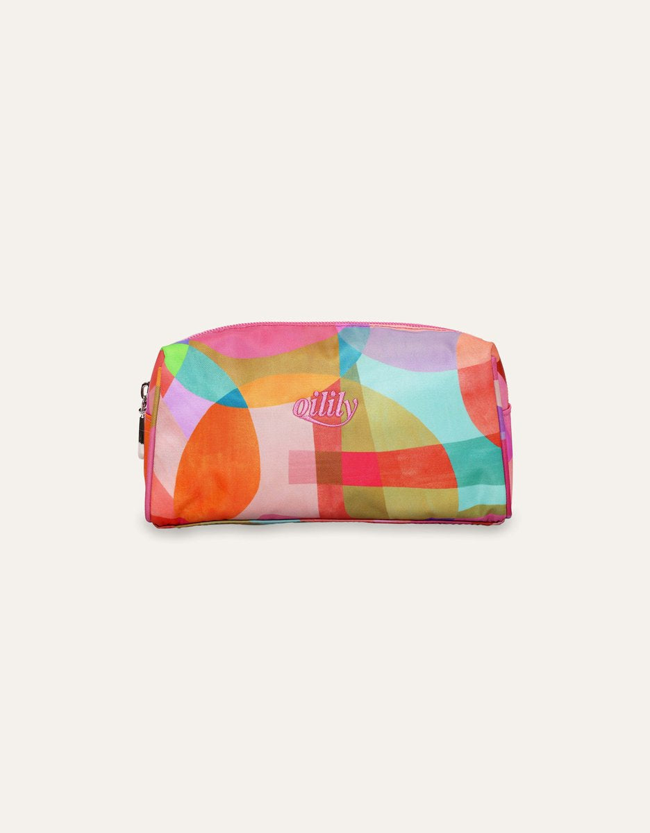 OILILY - Sassy circles pol pouch - prism pink