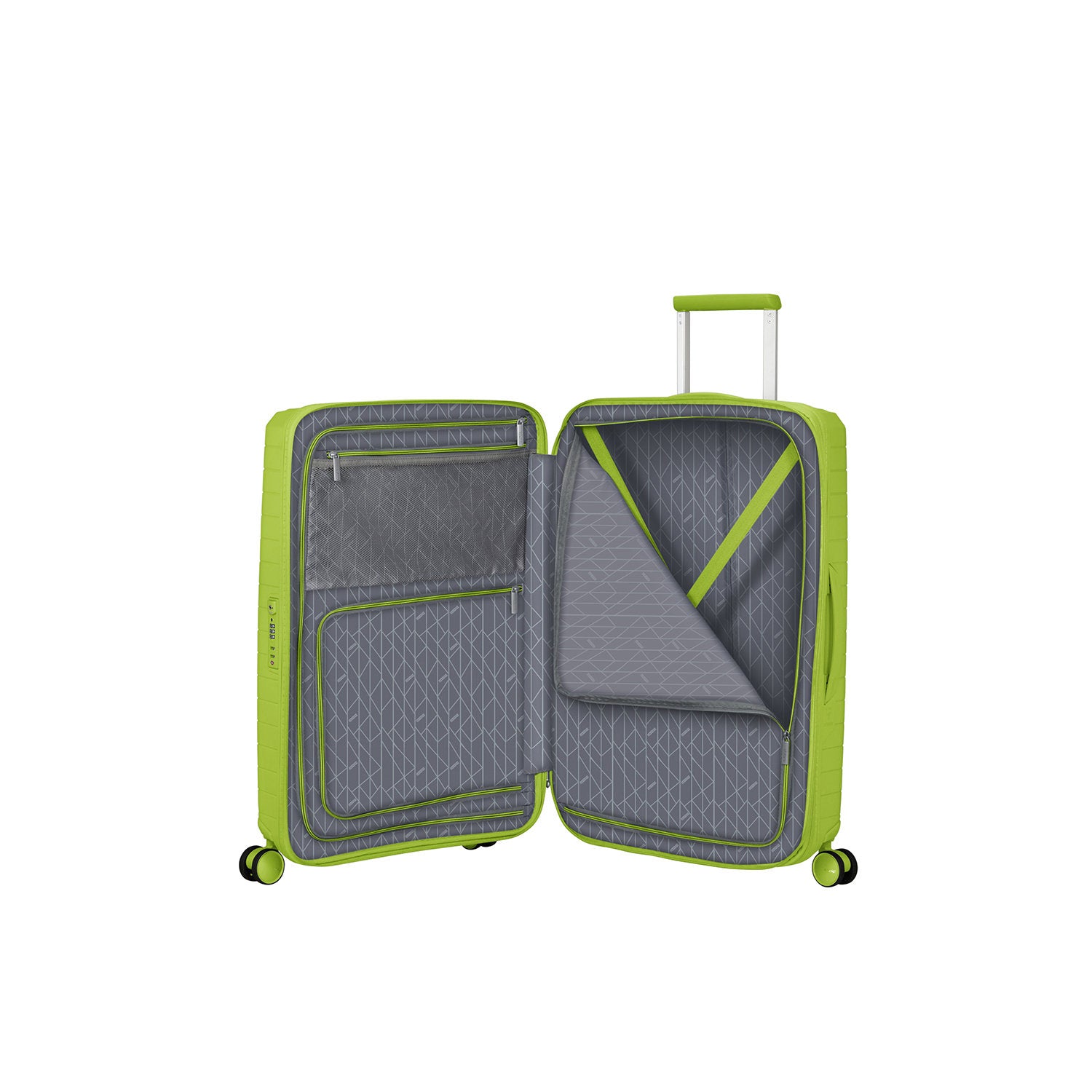 American Tourister FASTFORWARD spinner 68/25 tsa exp neon lime
