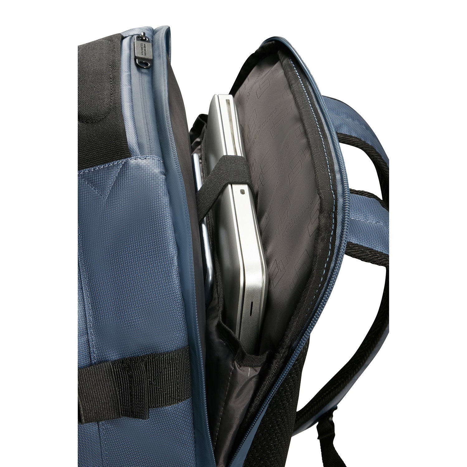 American Tourister URBAN TRACK laptop bp 15.6" coated navy/orange
