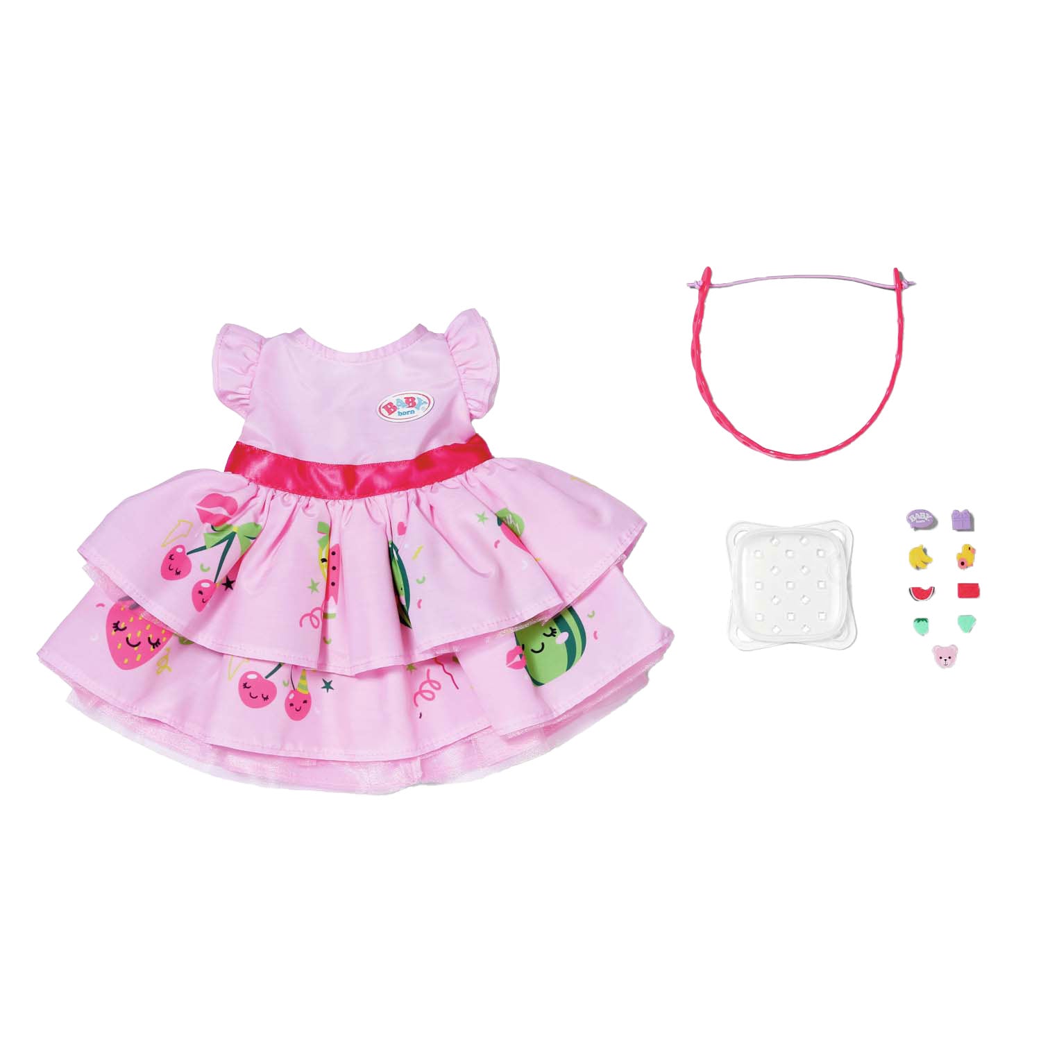 ZAPF BABY born - Dress with Pinplay 43cm