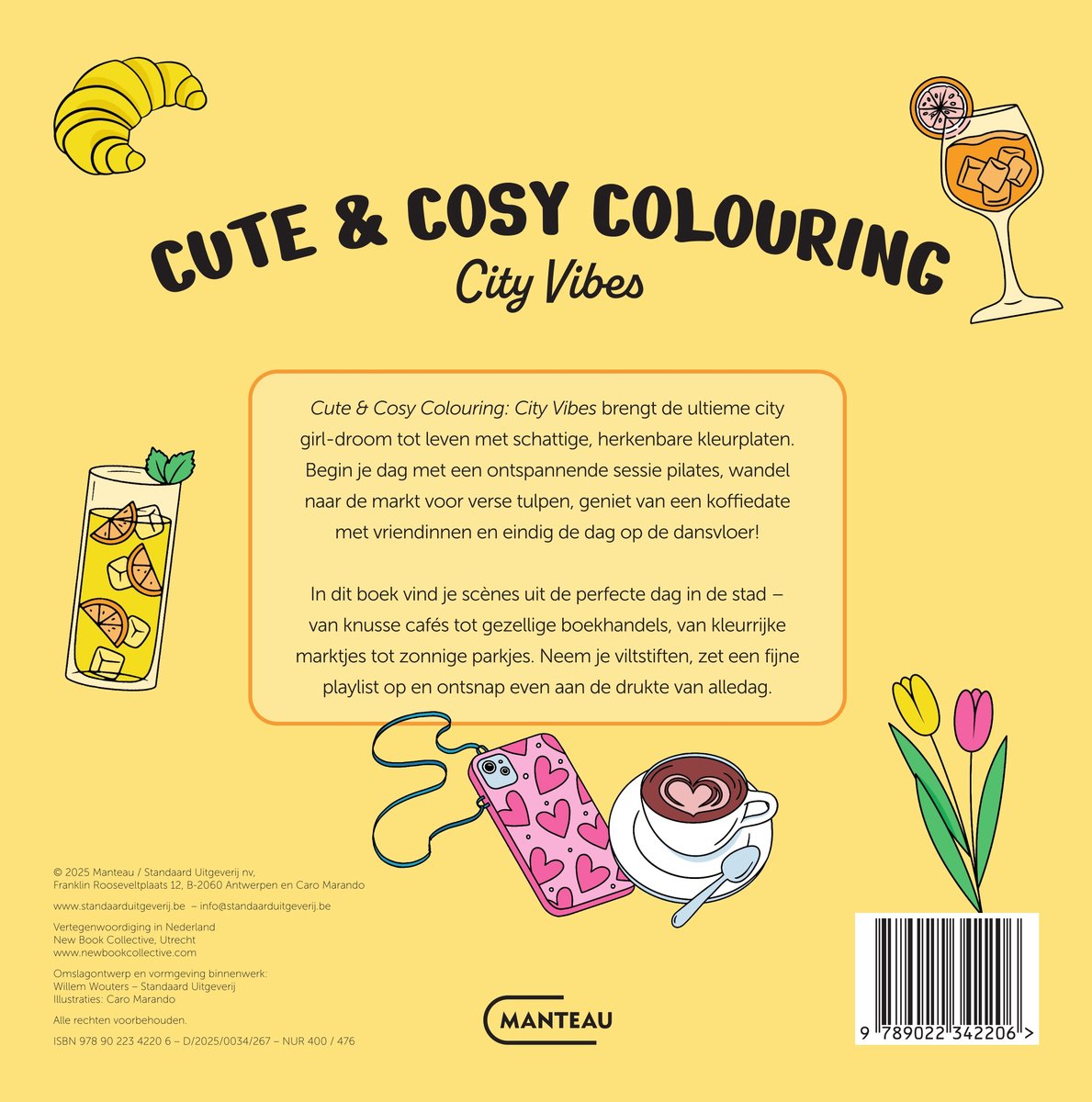 Cute & cosy colouring - City vibes - Caro Marando