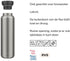 MEPAL isoleerfles ellipse 900 ml - nordic black
