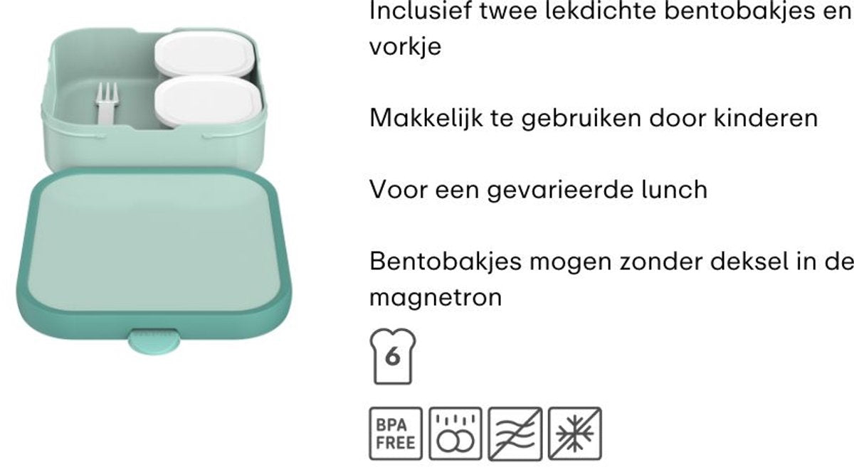 MEPAL bento lunchbox campus groot - cool pink