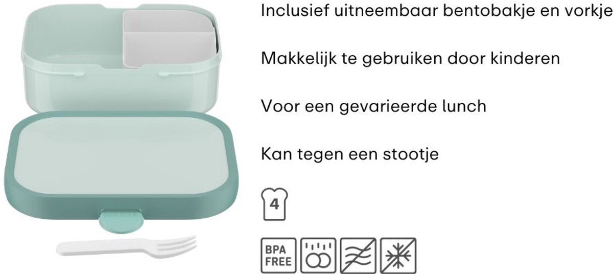MEPAL lunchbox campus - cool mint