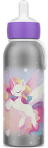 MEPAL isoleerfles flip-up campus 350 ml - unicorn glow