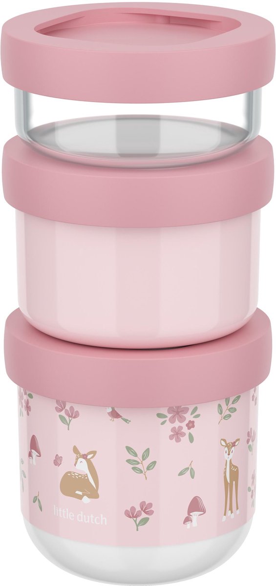 MEPAL snackbox stack mio 3-delig - fairy garden